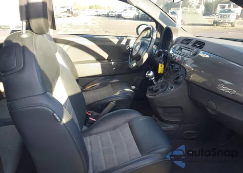 2012 Fiat 500 Sport from USA, damaged, VIN 3C3CFFBRXCT128607